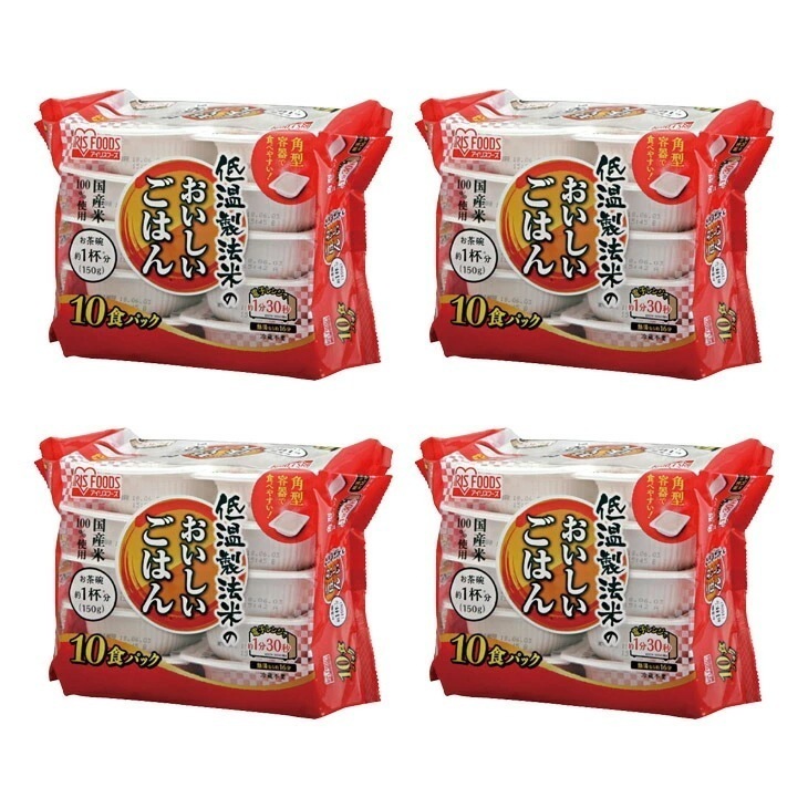 アイリスオーヤマ 低温製法米おいしいごはん 150g×40食セット レトルト食品 ご飯 パック ごはん パックご飯 レンジ