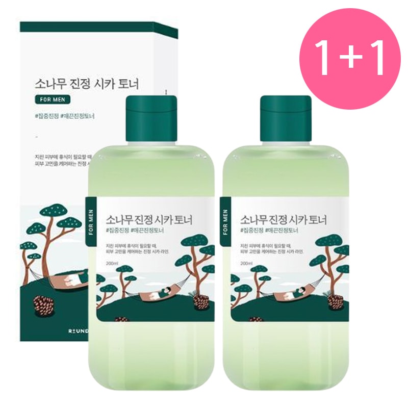 [1+1] お悩み鎮静フォーメン 松の木 鎮静 シカトナー 200ml+200ml