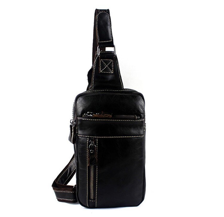 ショルダーバッグ ビジネス 牛革 斜め掛け 通勤バック 男女兼用 軽量 レザー レトロ 本革 7,496円