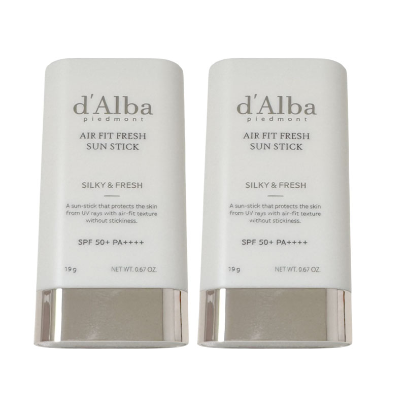 エアフィットフレッシュサンスティックSPF50+ PA++++19g2個