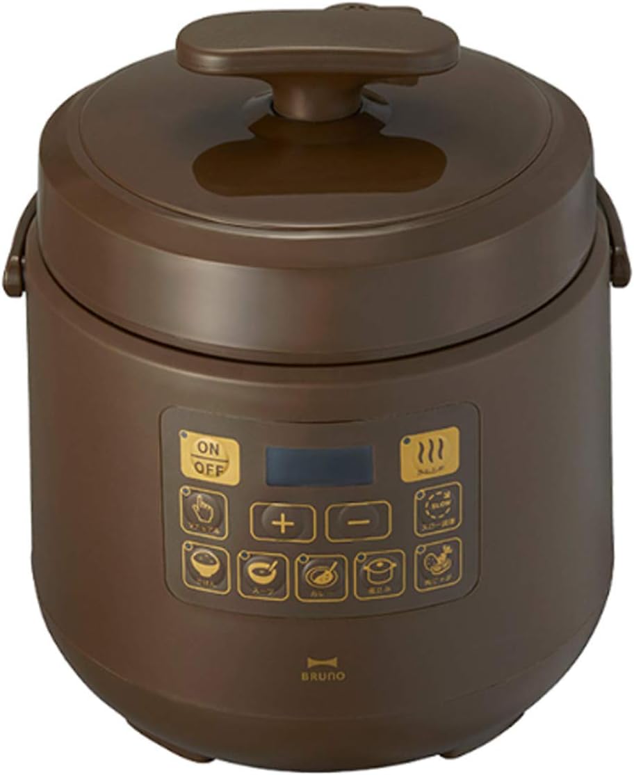 電気圧力鍋 時産家電 ほったらかし調理 マルチ圧力クッカー 母の日 誕生日 BOE058-BR ブラウン