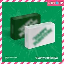 KiT Ver. 2種セット SEVENTEEN 正規5集アルバム HAPPY BURSTDAY 韓国チャート反映 当店特典 セブンティーン SVT