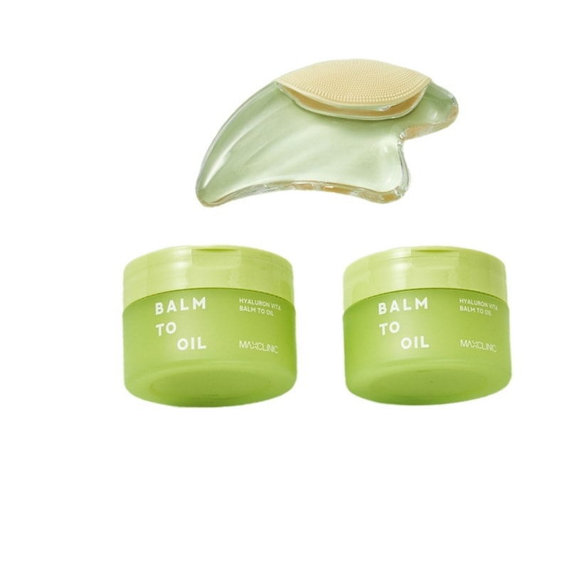 [GIFTセット]マックスクリニックヒアルロンビタクレンジングナイトツーオイル90ml 2個+クレンジングカッター+ギフトボックスセット