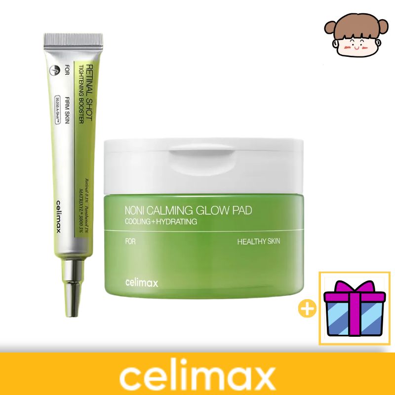 【水光レベルUP】セリマックス ノニ グロウ パッド +THE VITA A レチナールショットタイトニングブースター ／ 拭き取りパッド レチナール レチノール ビタミンA 毛穴ケア 角質ケア