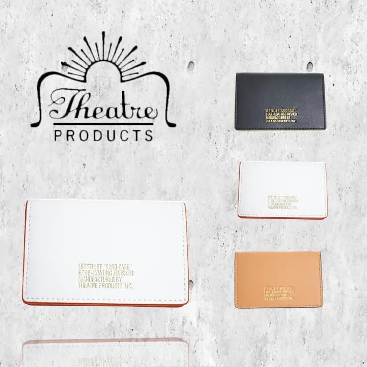 THEATRE PRODUCTS シアタープロダクツ LETTELLET レタレット カードケース BE200410 レザー 人気 オシャレ プレゼント インスタ 表参道 新入荷