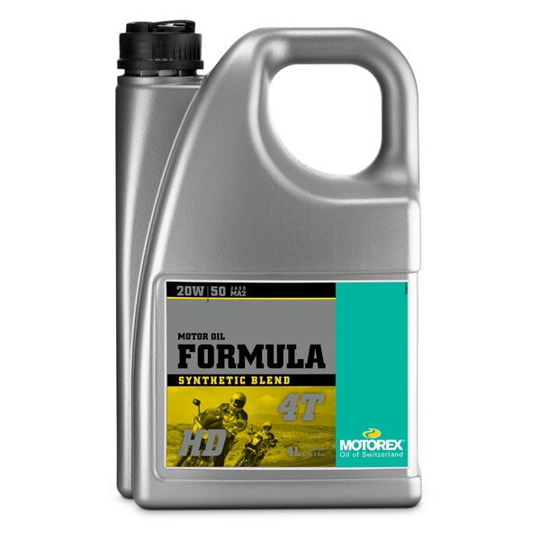 D49314 モトレックス(Motorex) バイク用 エンジンオイル 4サイクル 20W-50 部分合成油 FORMULA 4T 4L 49314
