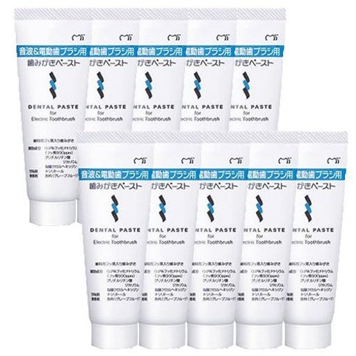 ジーシー GC 音波 & 電動歯ブラシ用 歯みがきペースト 65G × 10本 医薬部外品 [ヘルスケア&ケア用品]