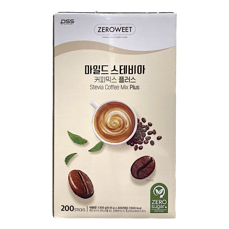 マイルドステビアコーヒーミックスプラス 9.65g x 200個 tt