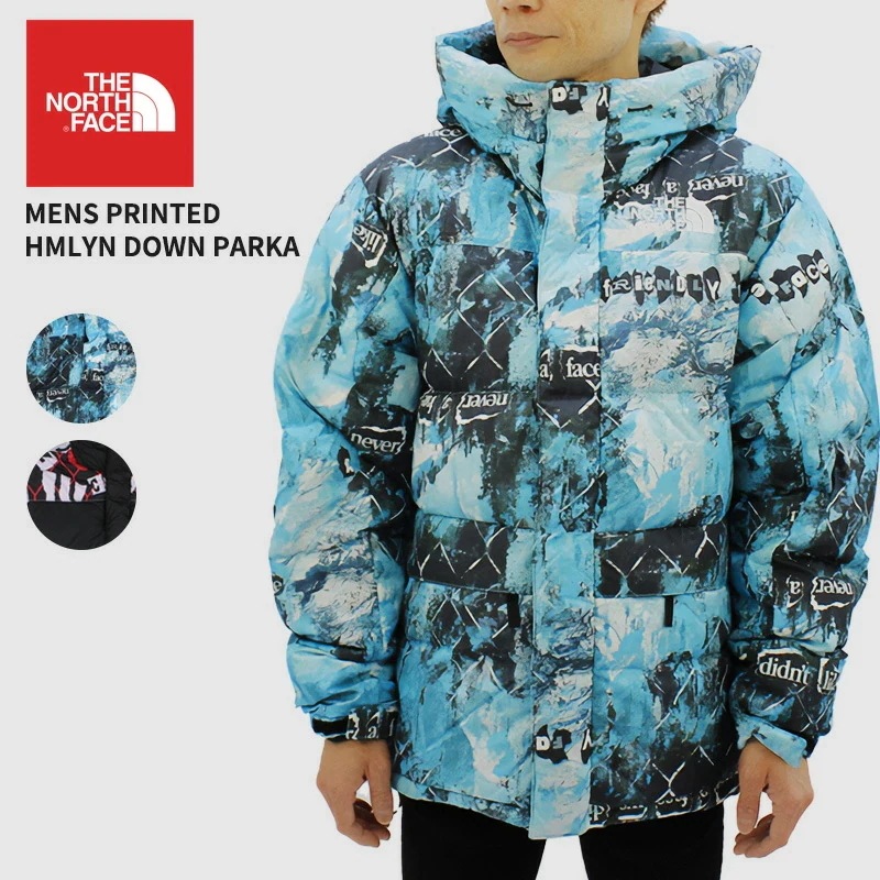 ザ・ノース フェイス THE NORTH FACE Mens Printed HMLYN Down Parka プリンテッド ヒマラヤン ダウン パーカ ジャケット nf0a5j1j