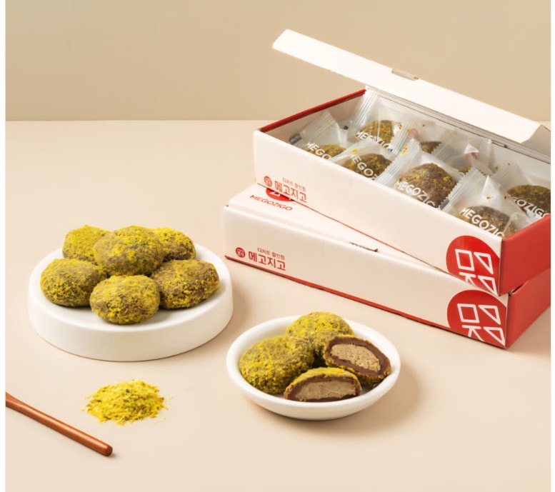 [メゴジゴ] 修学能力試験 プレゼント ドバイ チョコレート 大福 / 合格祈願 手作りおやつ·受験生 応援餅 [原産地:大韓民国]