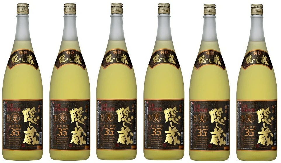 濱田酒造 隠し蔵 特撰 麦 35度 1800ml 1.8L×1ケース/6本 12,998円