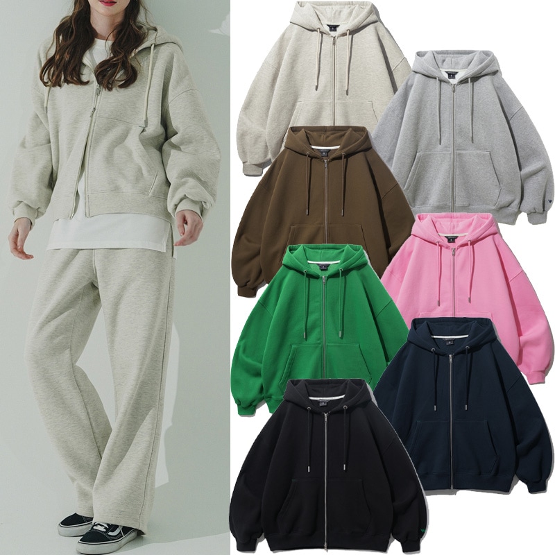 CANIE HOOD ZIP UP_7色 MJHD7627