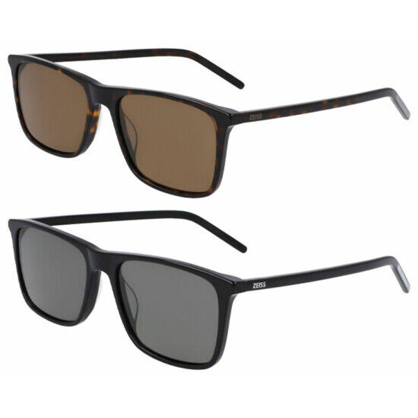 サングラス Zeiss Mens Polarized Slim Rectangle Sunglasses - ZS22508SP