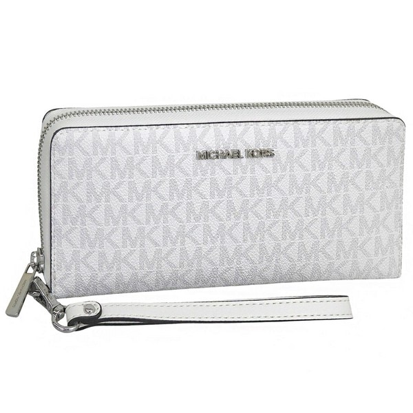 マイケルコース 財布 レディース 長財布 アウトレット ホワイト 35S4STVE7B-1999 MICHAEL KORS