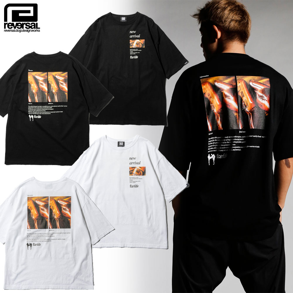 【reversal/リバーサル】Tシャツ 半袖 オーバーサイズ/GLOVES