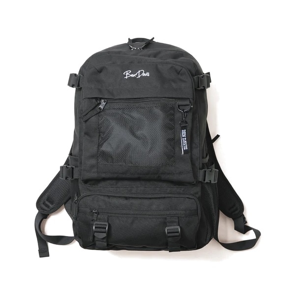 リュック リュッサック 大容量 撥水加工 28L 黒 レディース メンズ デイパック バックパック メッシュデイパック BDW-8321