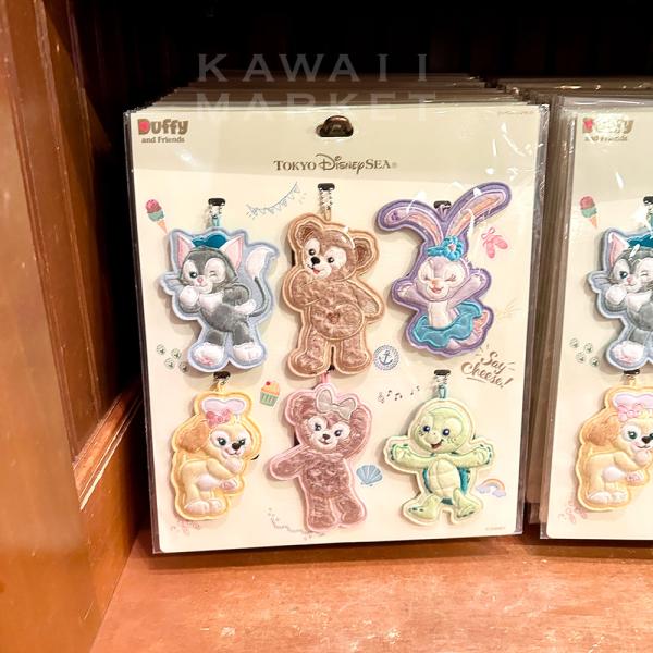 ワッペンバッジセット セイチーズ Say cheese ダッフィー&フレンズ ファッション アクセサリー シー 限定 お土産 プレゼント グッズ