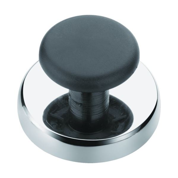 (まとめ) TRUSCO 強力マグネットフック ツマミ型 33mm 3kg TMFT-33N 1個 (×5セット)