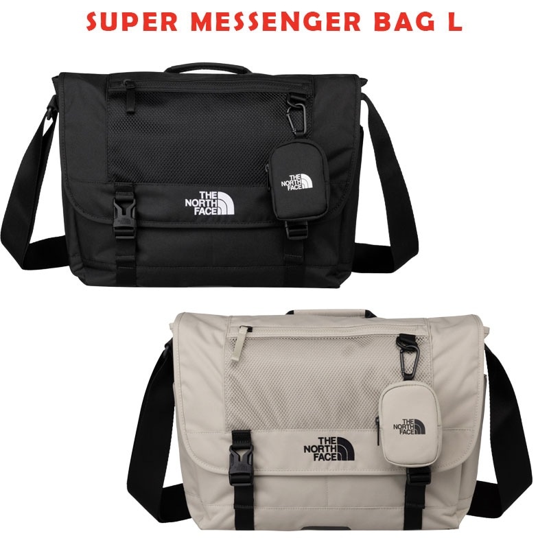 韓国正規品保証 関税負担なし NN2PQ72J SUPER MESSENGER BAG L デイリー 基本 着装 男子 女子 人気 韓国 ファッション 男女共用 アウトドア