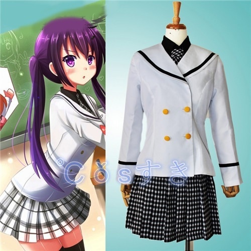【新品開催 】ご注文はうさぎですか Is the order a rabbit 天々座理世 制服 コスプレ衣装 COS 高品質 新品 Cosplay アニメ