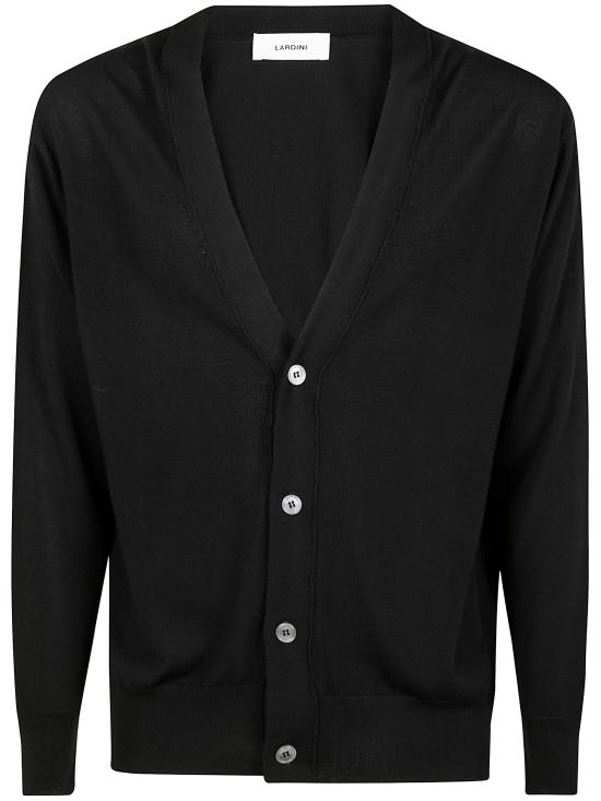 LARDINI Men Sweater ESLMML402 ES64045 999 BLACK