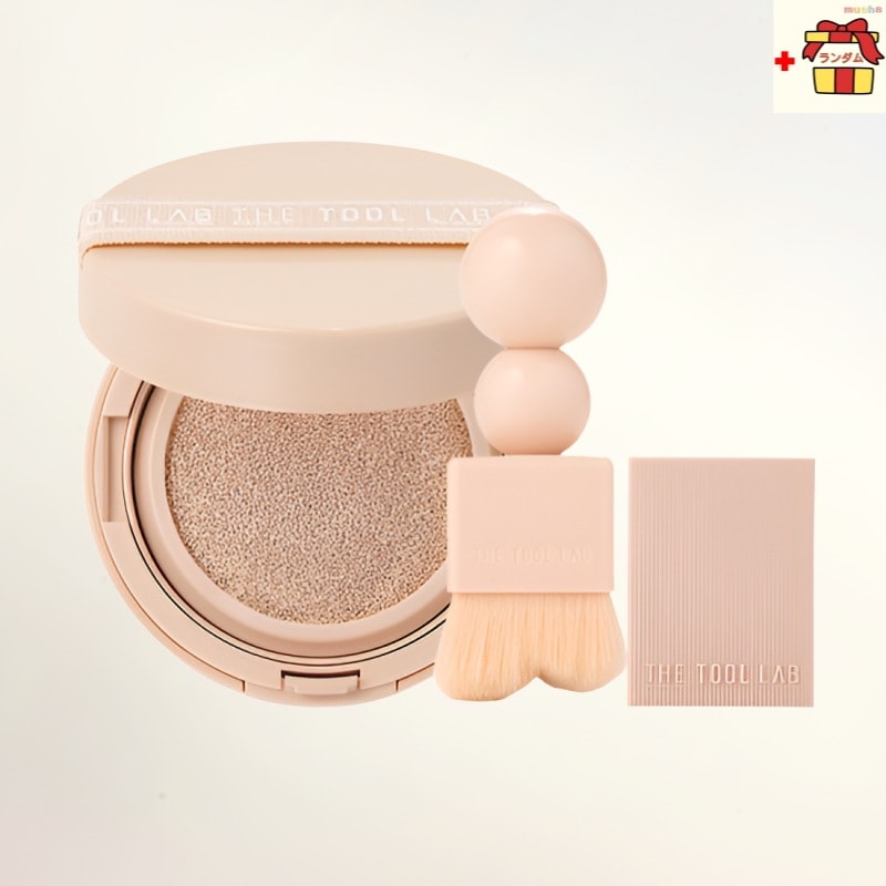 [120時間持続/ 澄んだ水彩画光] ザトゥラップ スタンプ スキンフィット クッション グロー (ブラシセット/ 詰め替えセット)