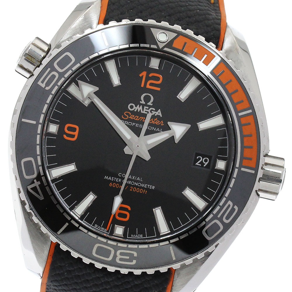 オメガ OMEGA 215.32.44.21.01.001 シーマスター600 プラネットオーシャン マスタークロノメーター 自動巻き メンズ 保証書付き_895463【中古】 330,345円