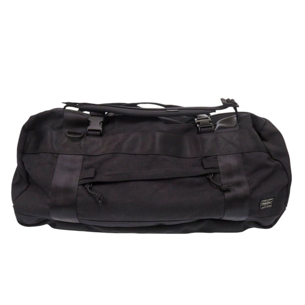 美品 吉田カバン ブースパック L ボストンバッグ/コーデュラナイロンオックス ブラック 0784【中古】 ユニセックス