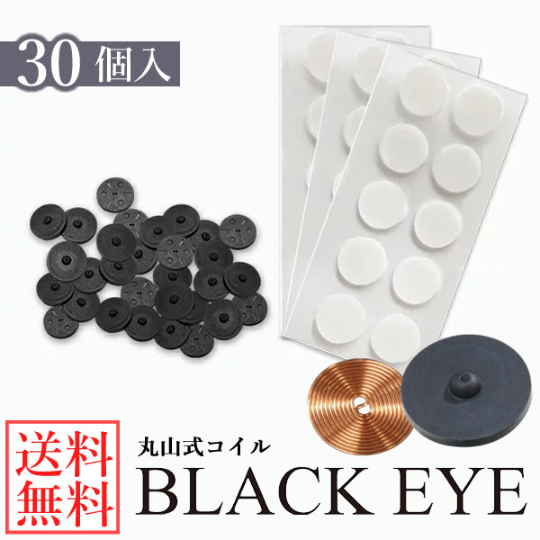 一般医療機器 丸山式コイル ブラックアイ 30個 (送料無料) 丸山修寛先生監修