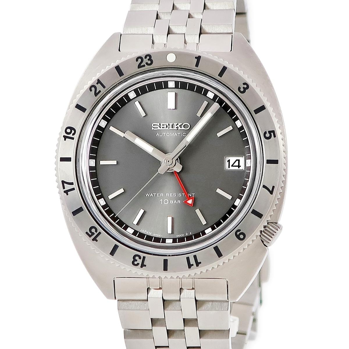 プロスペックス ランド メカニカル GMT SPB411JC 6R54-00A0 自動巻き メンズ グレー 回転ベゼル 限定 3年保証