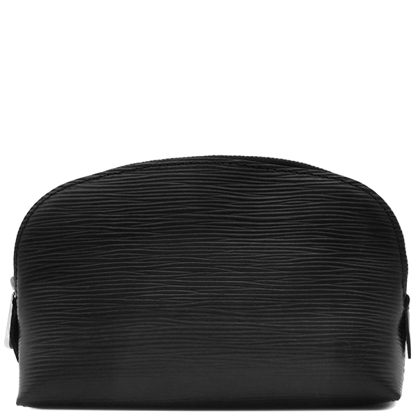 ルイヴィトン LOUIS VUITTON ポーチ ポシェット コスメティック エピレザー ブラック シルバー金具 メイクポーチ 化粧ポーチ 黒 M41348 SR1158 【保存袋】【中古】