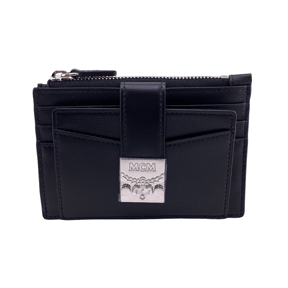 MYACSPA02 コイン カード コンパクトウォレット レザー 二つ折り財布 ブラック メンズ ブランド