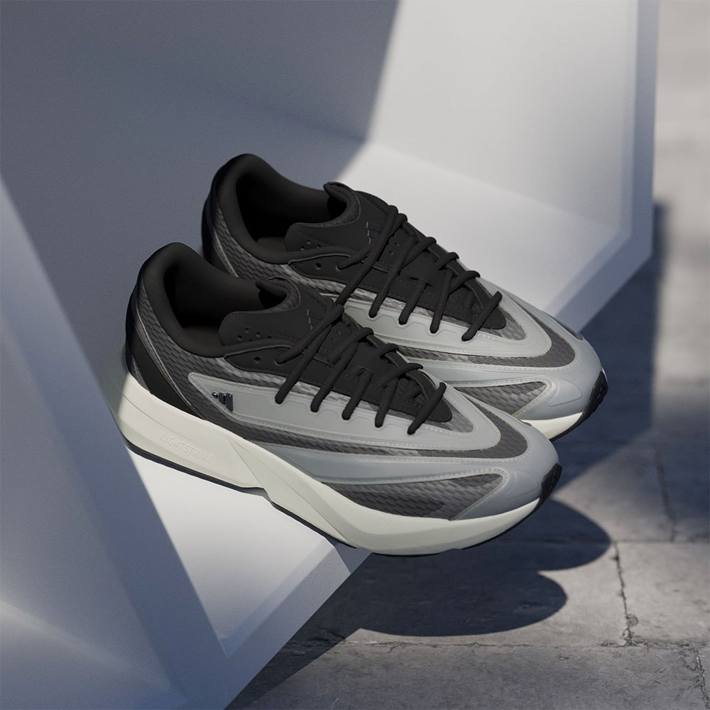 アディダスライトブレイズ-グレー/ JS0913