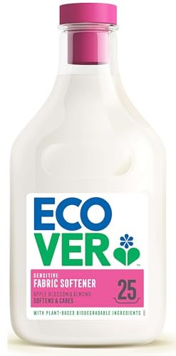 他サイト： ECOVER(エコベール) エコベール ファブリックソフナー アップルブロッサム＆アーモンドの香り 750ml 柔軟剤 柔軟仕上げ剤 植物由来 洗濯 赤ちゃん laundlyの商品画像