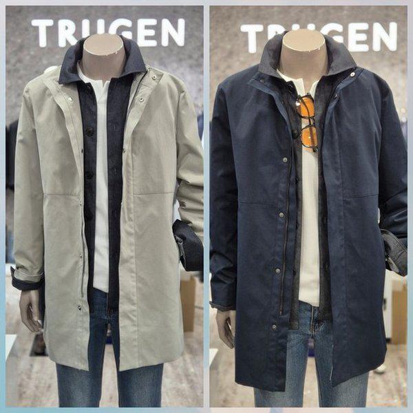 変わりやすい季節のハーフトレンチコート(DU4MCL100)_DG