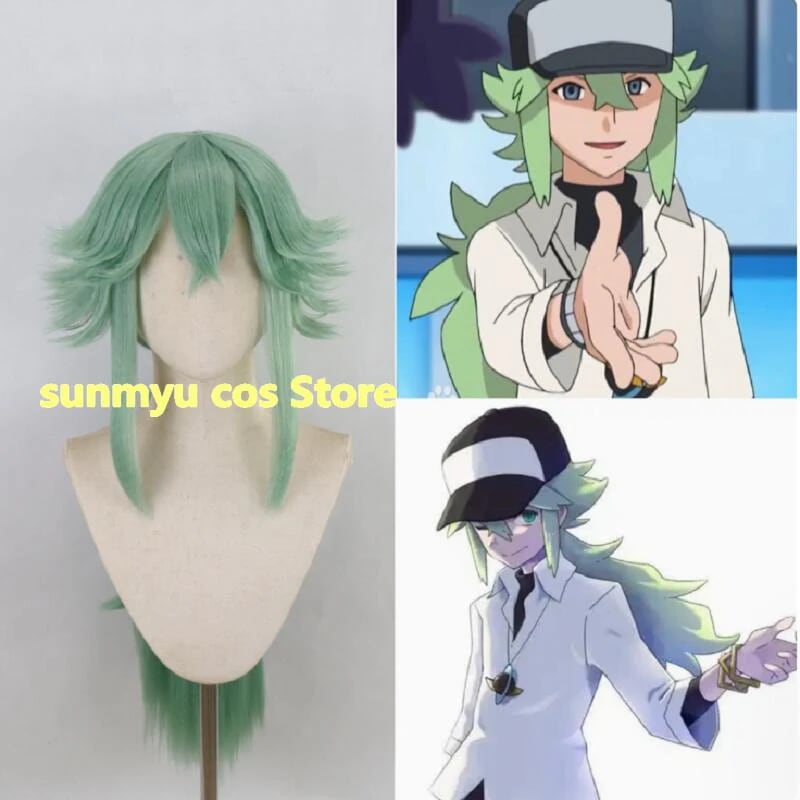 ポケモン ブラック ホワイトトレーナー N コスプレ道具　ウィッグ　かつら 8,513円