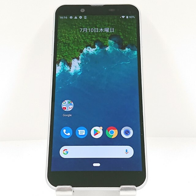 Android One S5 S5-SH SoftBank クールシルバー 送料無料 本体 c13521 【中古】