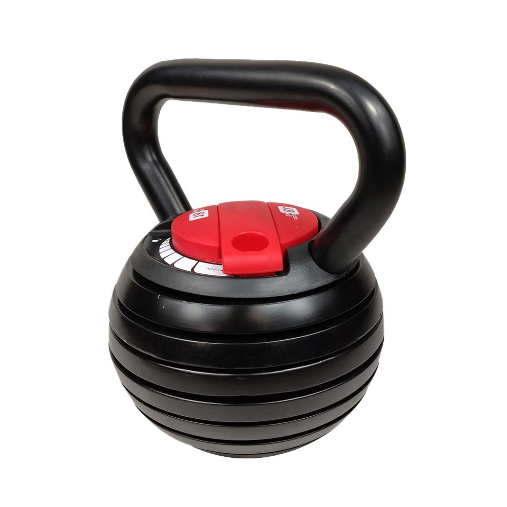 ケトルベル ダンベル 可変式 約3.2kg～約17.8kg 筋トレ トレーニング 重さ調節可能 [並行輸入品]