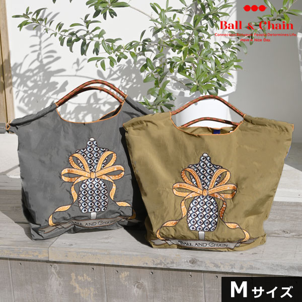 【即納】 Ball＆Chain ボールアンドチェーン 正規品 Torso Mサイズ バッグ エコバッグ トートバッグ 刺繍 ギフト hideaki mihara 301050