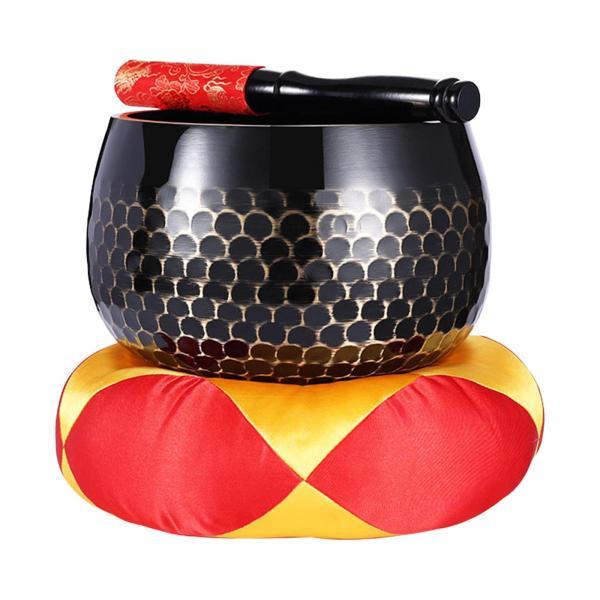 シンギングボウル チベットシンギングボウルセット クラフト 宗教的 スピリチュアルギフト 瞑想ボウル サウンドボウル リラクゼーション用