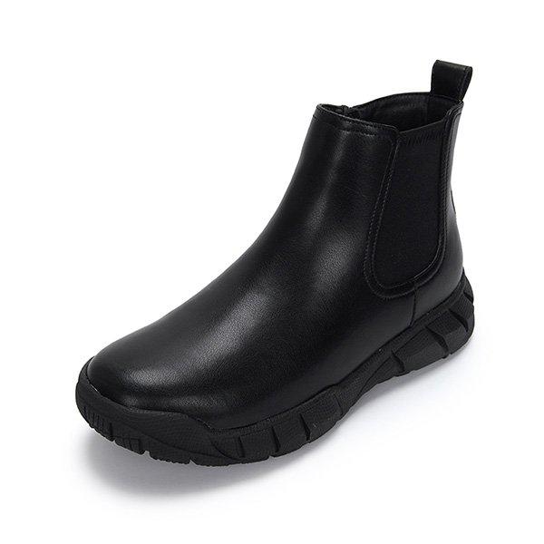 M. Gustave 本革アンクルブーツ ブラック 516423602AA