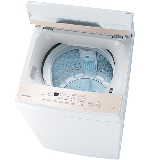 AW-7GM4(W) 全自動洗濯機 洗濯容量7kg 新生活にぴったり まとめ洗いに Wシャワー洗浄 縦型 ピュアホワイト AW-7GM4W