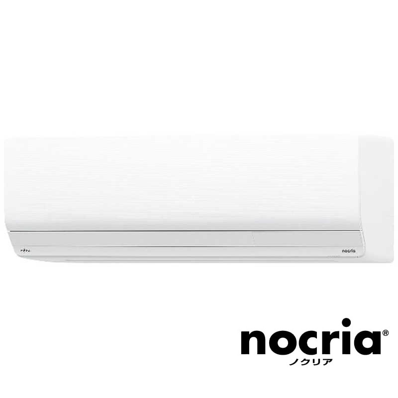 （標準取付工事費込）富士通ゼネラル　FUJITSU　GENERAL　エアコン 23畳用 nocriaノクリア Zシリーズフィルター自動お掃除機能付　AS-Z714R2-W