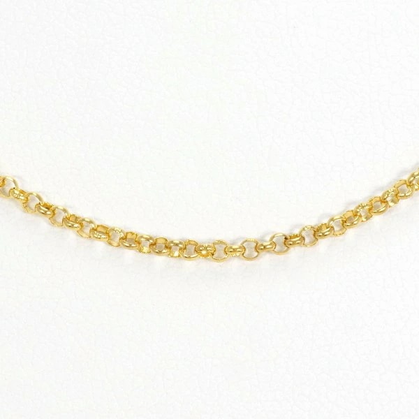 K24 24金 YG イエローゴールド ネックレス 総重量約4.4g 約45cm ジュエリー 中古
