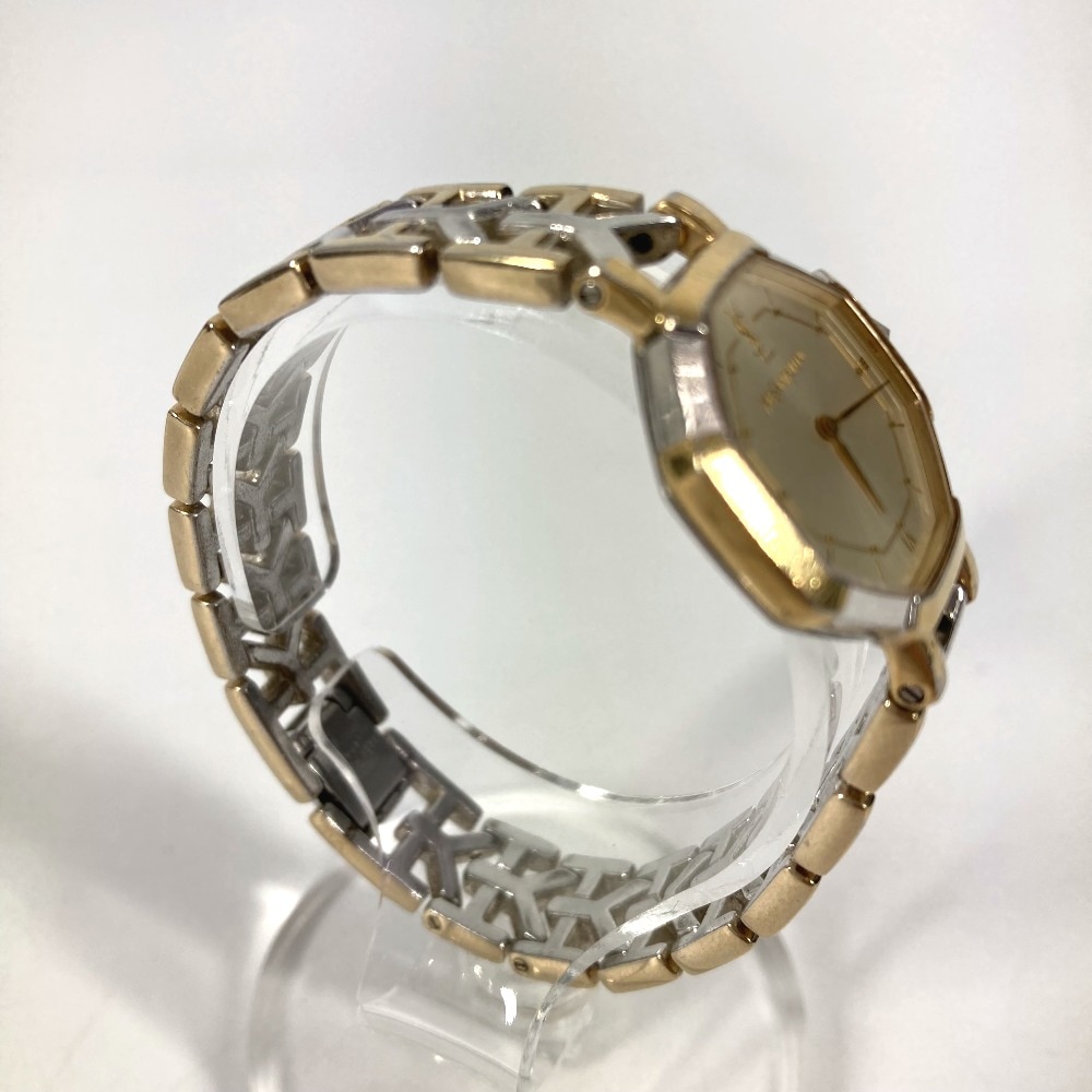 YVES SAINT LAURENT イヴ・サンローラン 腕時計 2200-241762 オクタゴン 腕時計 クォーツ 2針 アナログ メタル シルバー