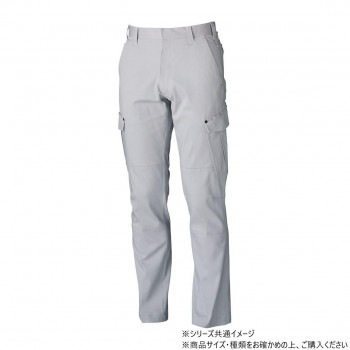 桑和 1668 カーゴパンツ 76サイズ シルバーグレー（22）