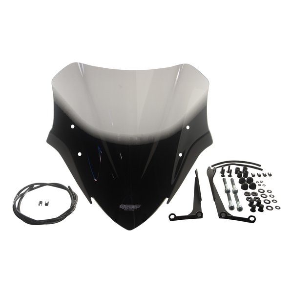 スクリーン レーシング スモーク GSX-S750 17-22 4025066170425