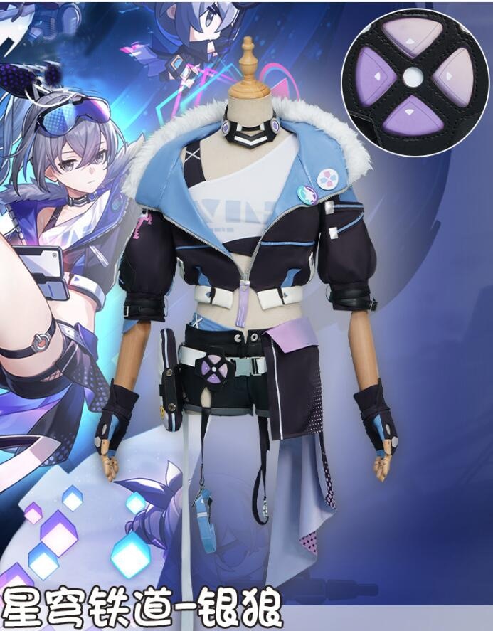 ハロウィン 学園祭 文化祭 コスチューム 仮装 変装 衣装 コスプレ 銀狼 崩壊スターレイル スーツ ハロウィン 2023年新作入荷コスプレ