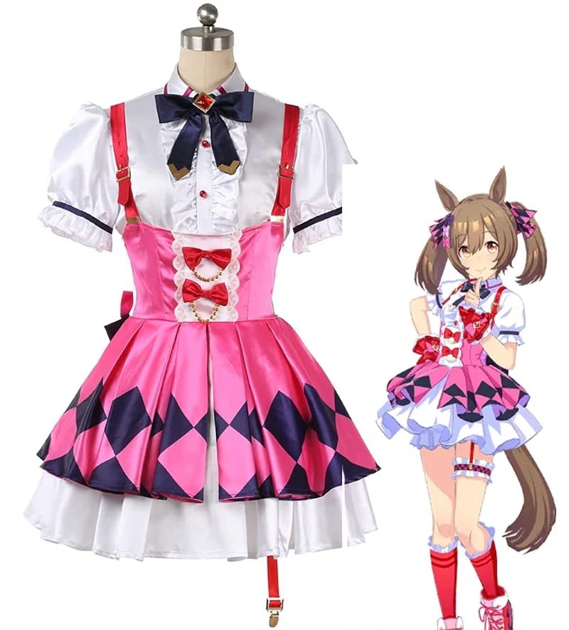 ウマ娘 プリティーダービー スマートファルコン 風 コスプレ衣装 コスチューム イベント仮装