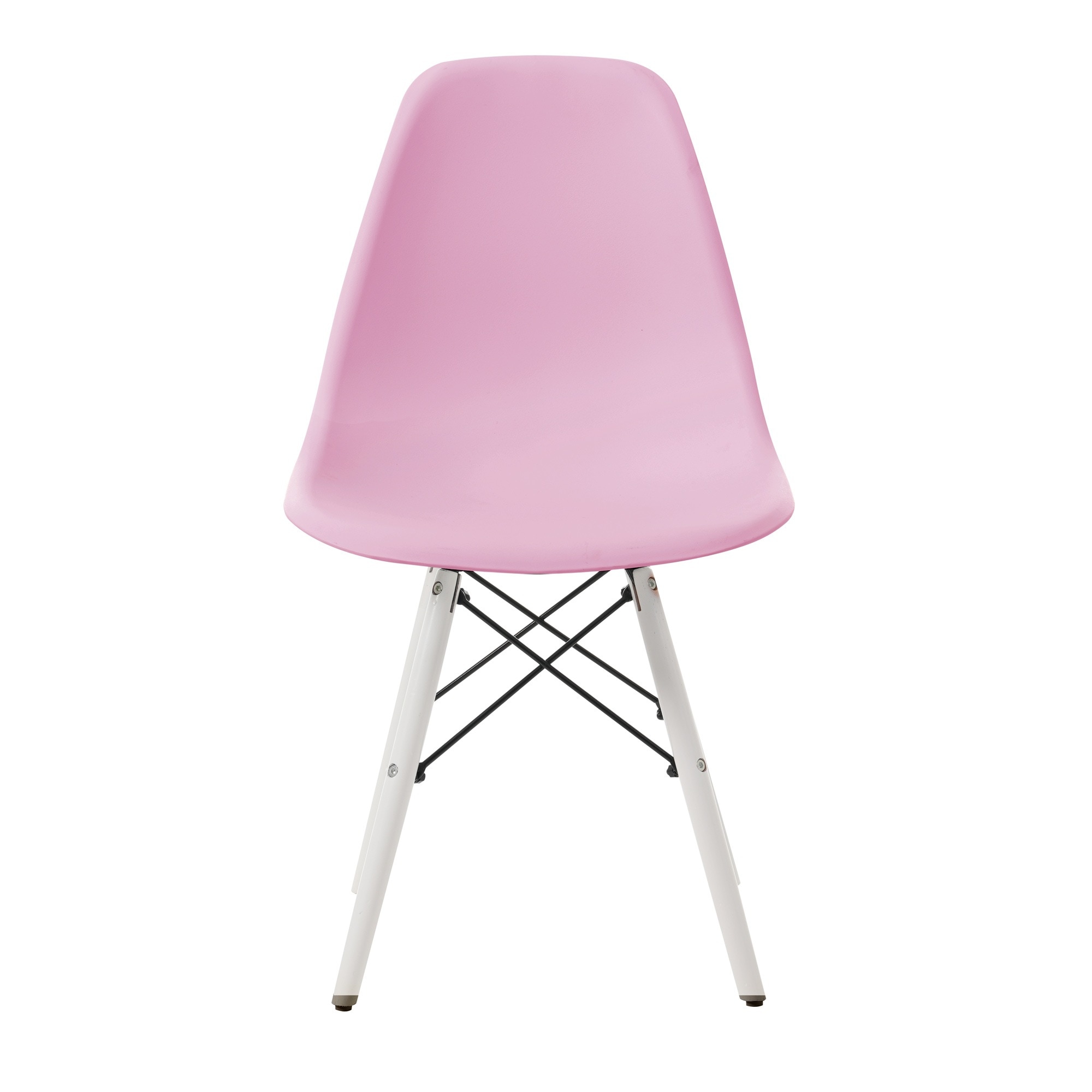 【2点購入で150OFF】【国内即発送】【ピンク座面＆ホワイト脚】イームズチェア リプロダクト ダイニングチェア ダイニングチェアー イームズチェア DSW eames イームズ チェアー DSW イ